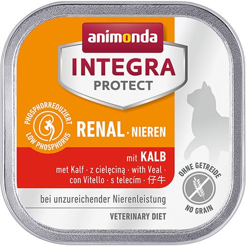 animonda Katzen-Nassfutter INTEGRA Renal Adult Kalb
